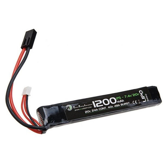 WE LIPO バッテリー 7.4V 1200MAH (20C) スティックタイプ-AIRSOFT GOGO エアガン・サバゲー用品通販