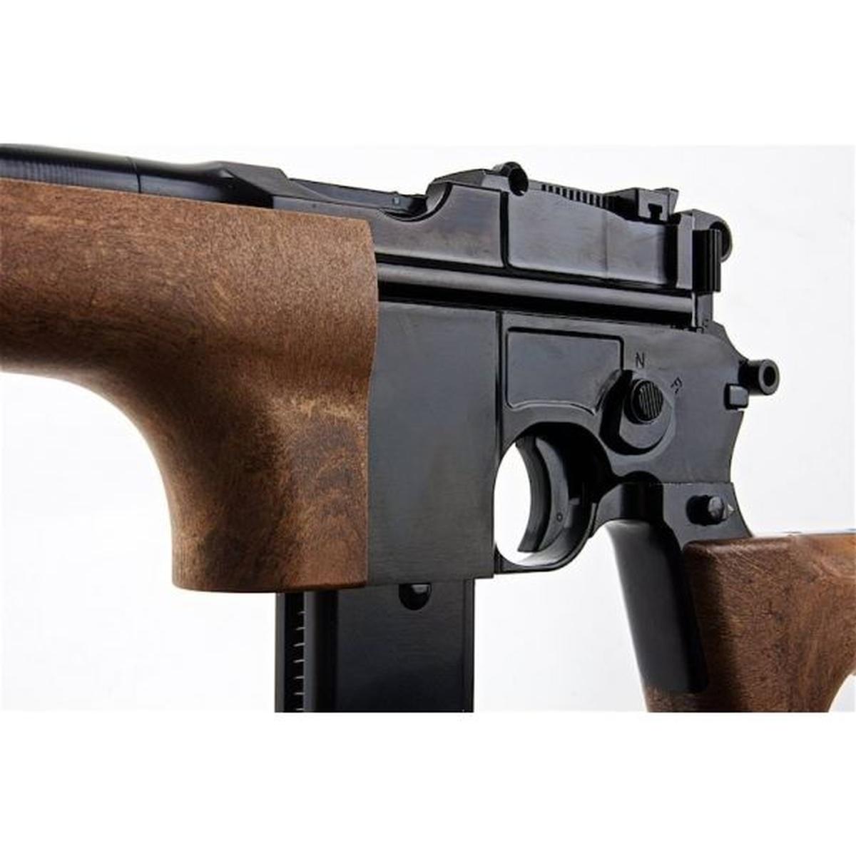 WE M712 GBB エアガン カービン - ブラック (マーキングなしバージョン)-AIRSOFT GOGO エアガン・サバゲー用品通販