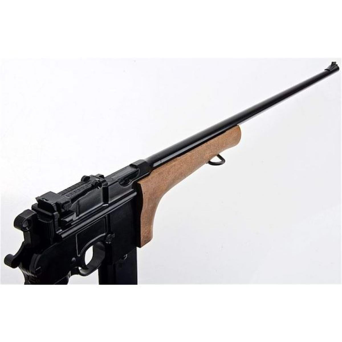 WE M712 GBB エアガン カービン - ブラック (マーキングなしバージョン)-AIRSOFT GOGO エアガン・サバゲー用品通販