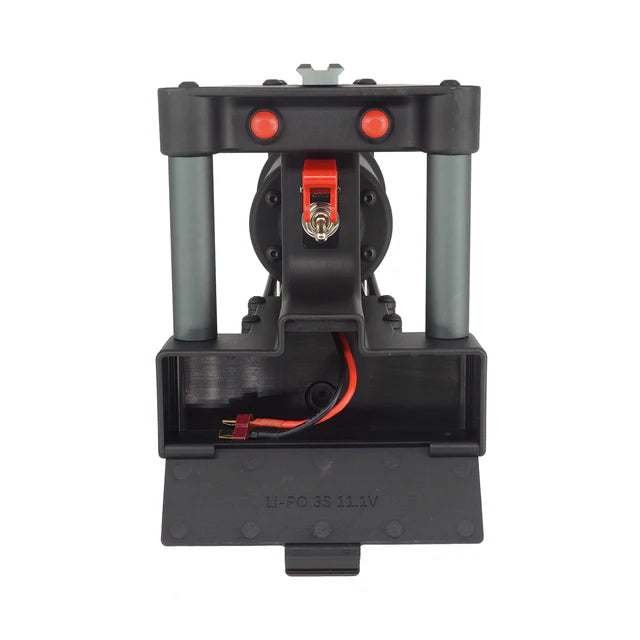 WELL Pro 三脚マウント式ロータリーミニガン AEG (WELL-WE23-H) - ブラック-AIRSOFT GOGO エアガン・サバゲー用品通販