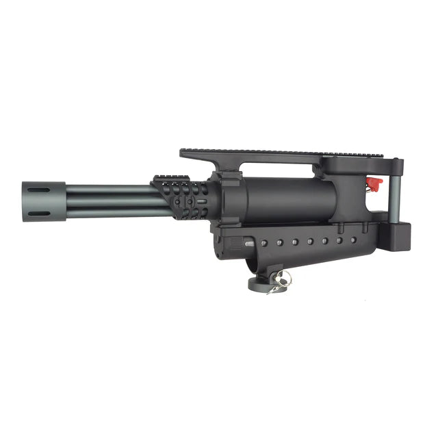 長野産ワッサー加工用ミニサイズ12キロ WELL Pro 三脚マウント式ロータリーミニガン AEG (WELL-WE23-H