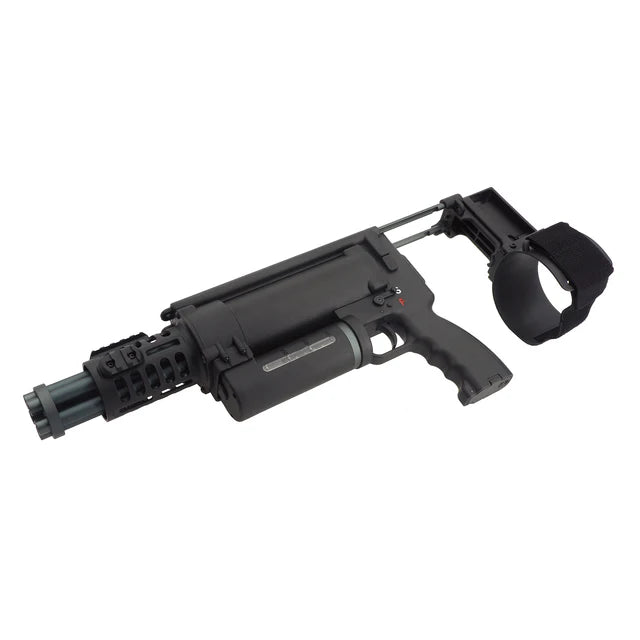 WELL Pro コンパク ロータリー ミニガン AEG (WELL-WE23-MINI) - ブラック-AIRSOFT GOGO エアガン・サバゲー用品通販