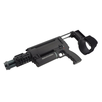 WELL Pro コンパク ロータリー ミニガン AEG (WELL-WE23-MINI) - ブラック-AIRSOFT GOGO エアガン・サバゲー用品通販