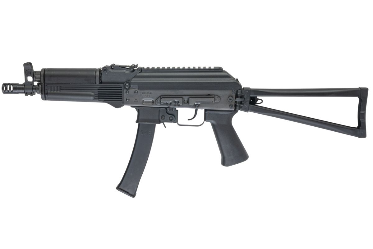 WELL PRO PP-19-01 Vityaz GBB エアソフト SMG - ブラック-AIRSOFT GOGO エアガン・サバゲー用品通販