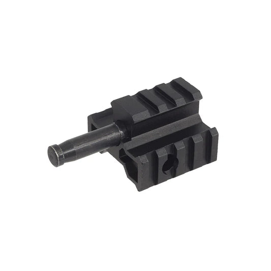 WELL レイル付きバイポッドアダプター L96シリーズ用（WELL-AC006）-AIRSOFT GOGO エアガン・サバゲー用品通販
