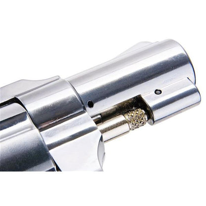 WINGUN エアソフト リボルバー CO2 733 (2 インチ、ブラック グリップ、6MM バージョン) - シルバー-AIRSOFT GOGO エアガン・サバゲー用品通販
