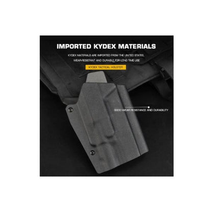 WOSPORT 軽量 KYDEX タクティカル ホルスター (G-03-XH35) - タン-AIRSOFT GOGO エアガン・サバゲー用品通販