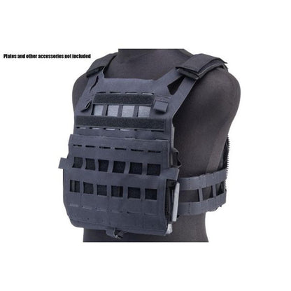 WOSPORT 軽量 SPC タクティカル ベスト - ブラック-AIRSOFT GOGO エアガン・サバゲー用品通販