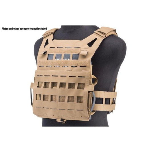WOSPORT 軽量 SPC タクティカル ベスト - コヨーテ ブラウン-AIRSOFT GOGO エアガン・サバゲー用品通販
