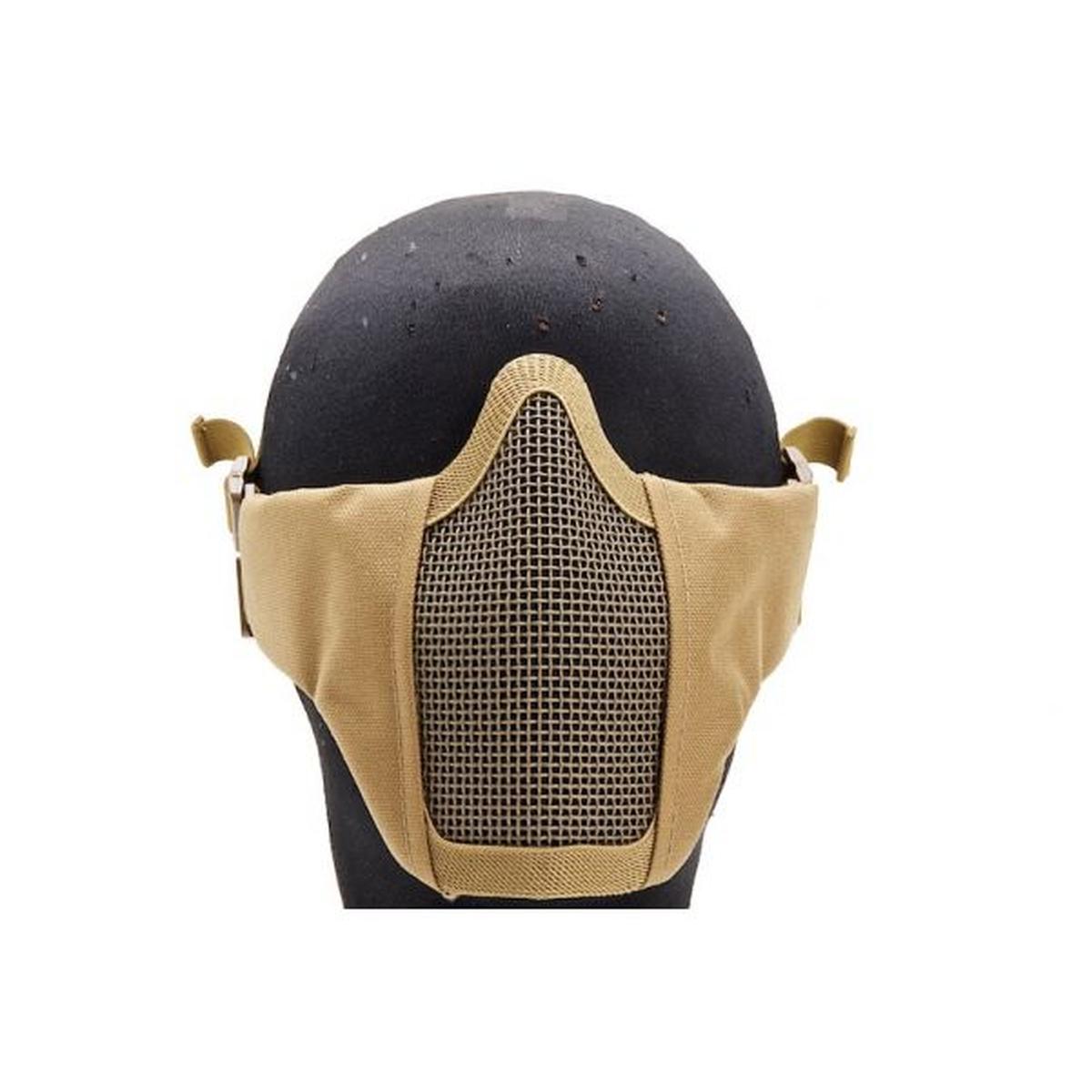 WOSPORT ハーフフェイス エアソフト マスク (栄光) - TAN-AIRSOFT GOGO エアガン・サバゲー用品通販