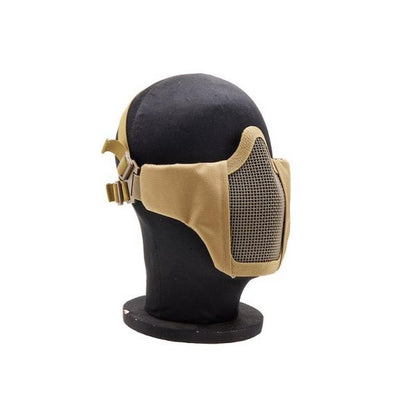 WOSPORT ハーフフェイス エアソフト マスク (栄光) - TAN-AIRSOFT GOGO エアガン・サバゲー用品通販