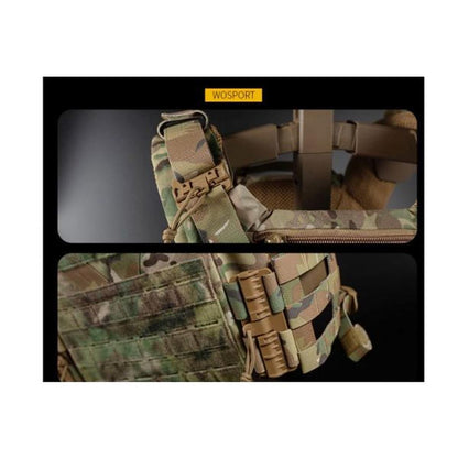 WOSPORT K19 フルサイズ 一般戦術 - コヨーテ ブラウン-AIRSOFT GOGO エアガン・サバゲー用品通販