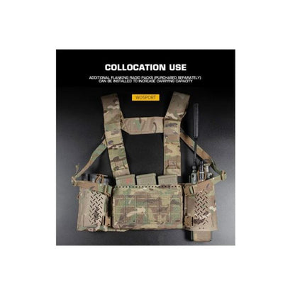 WOSPORT MK5 タクティカル チェスト リグ - レンジャー グリーン-AIRSOFT GOGO エアガン・サバゲー用品通販