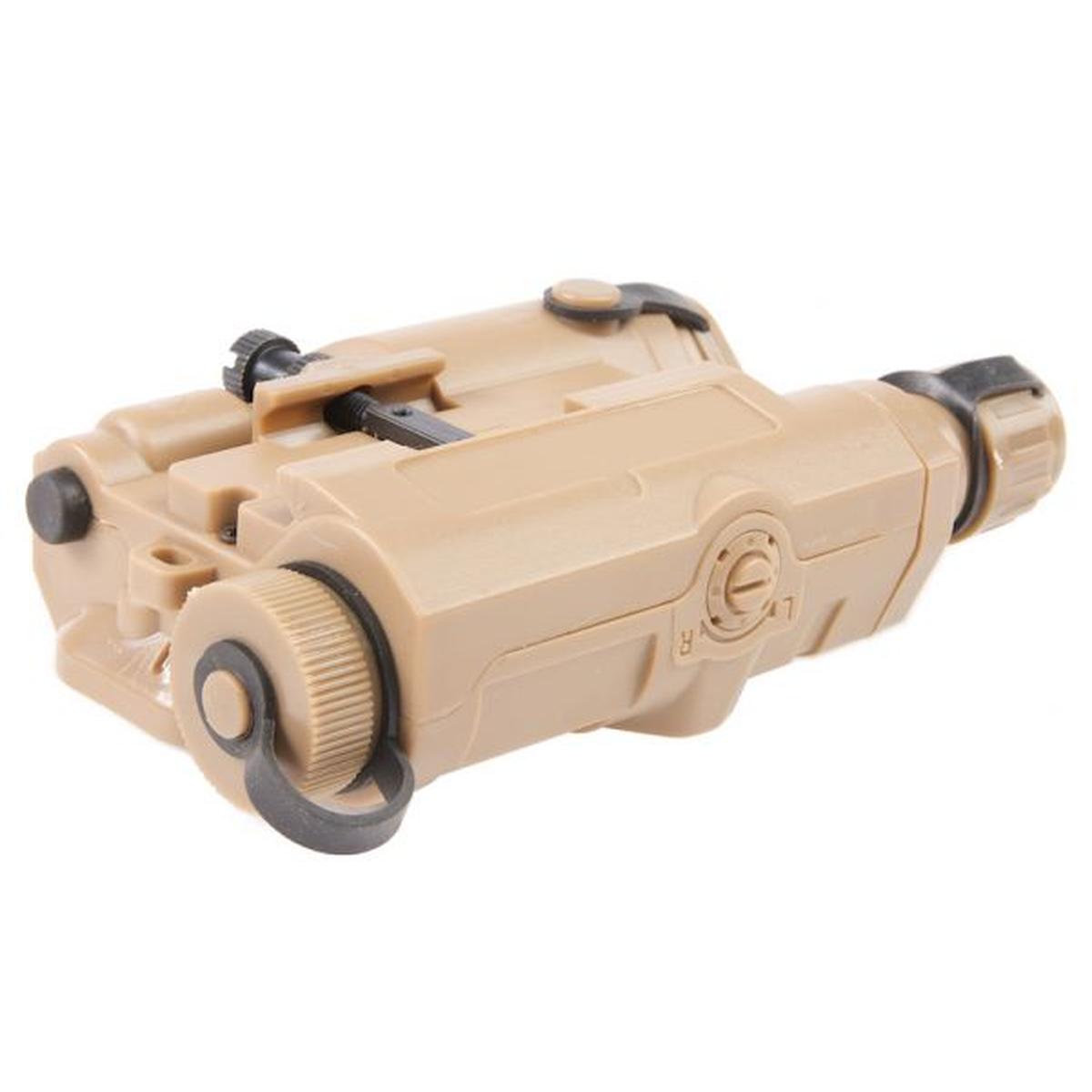 WOSPORT PEQ 15 バッテリー ボックス - タン-AIRSOFT GOGO エアガン・サバゲー用品通販