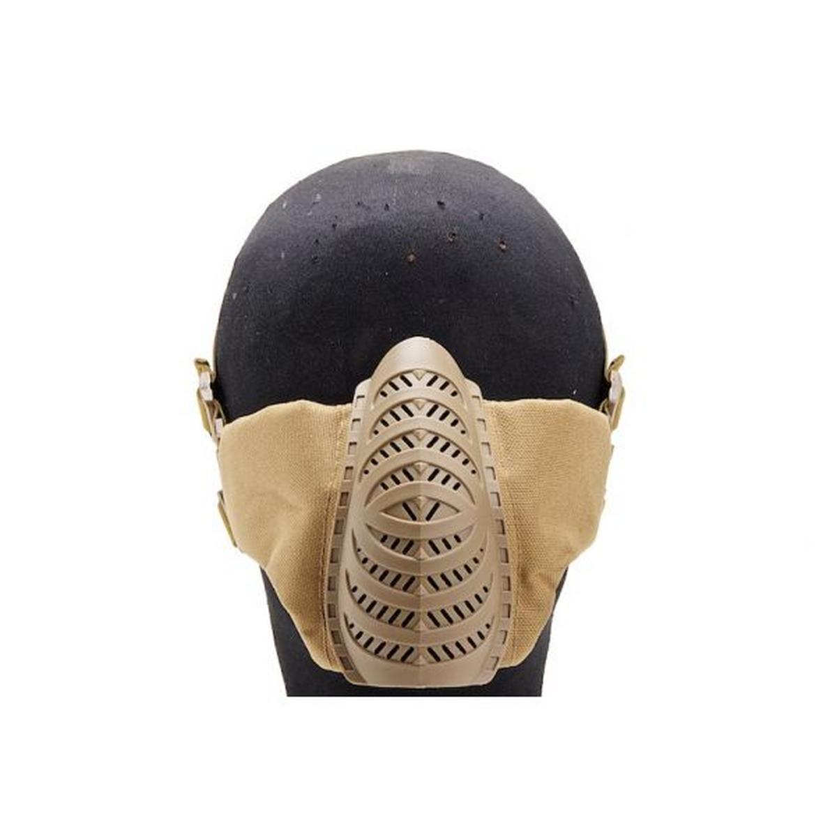 WOSPORT タクティカル ハーフフェイス エアソフト マスク - TAN-AIRSOFT GOGO エアガン・サバゲー用品通販
