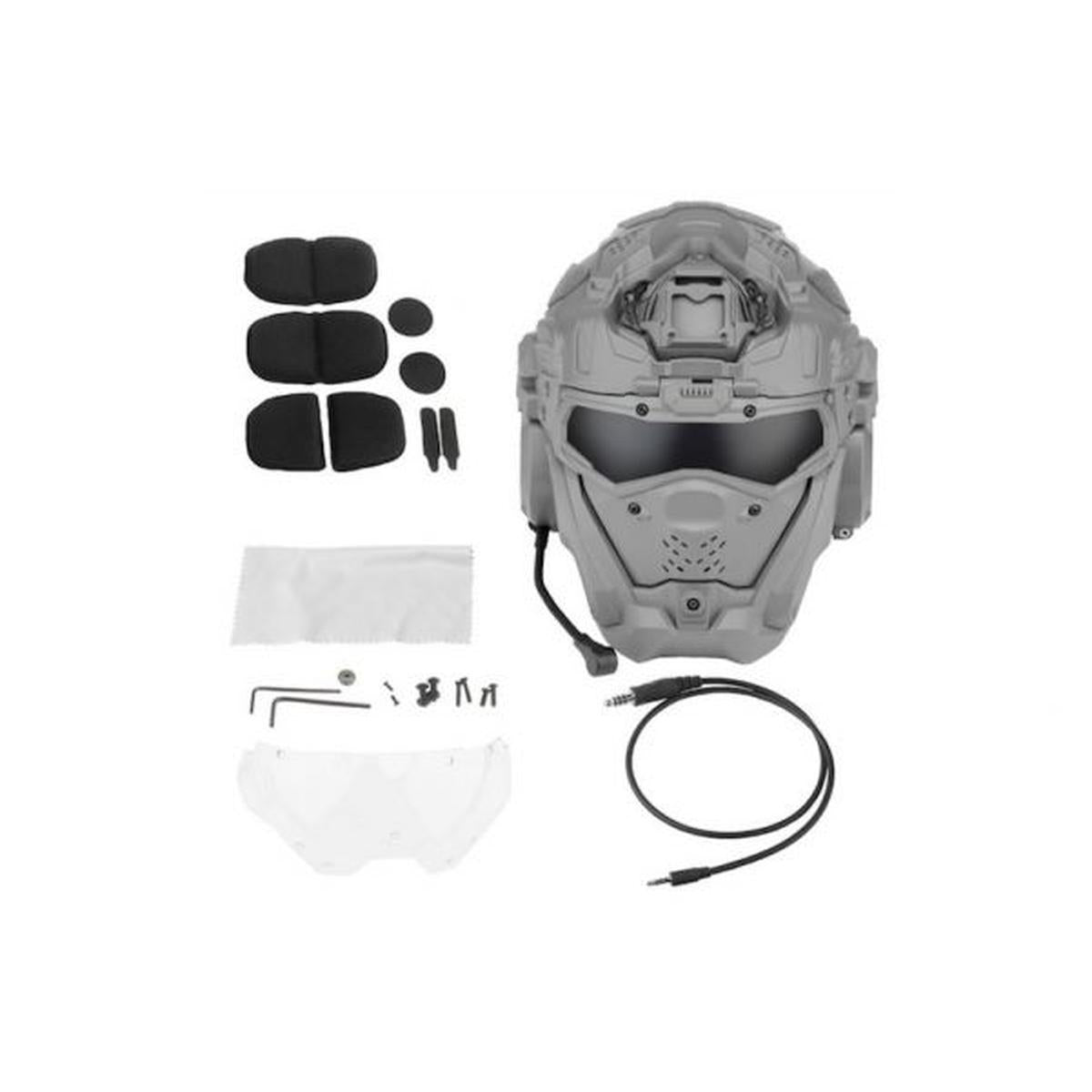 WOSPORT W アサルト ヘルメット II - ブラック-AIRSOFT GOGO エアガン・サバゲー用品通販