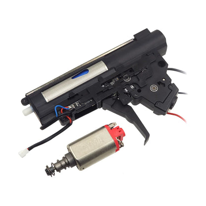 YMA製コンプリートQD(機械の)メカボックス（eShooter付き）-リアタイプ（MP5K AEG用）（CYMA-CM25）-AIRSOFT GOGO エアガン・サバゲー用品通販
