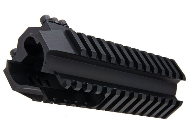 Z-Parts M4 ハンドガード (ERGO 4850、アルミニウム / アルミ)-AIRSOFT GOGO エアガン・サバゲー用品通販