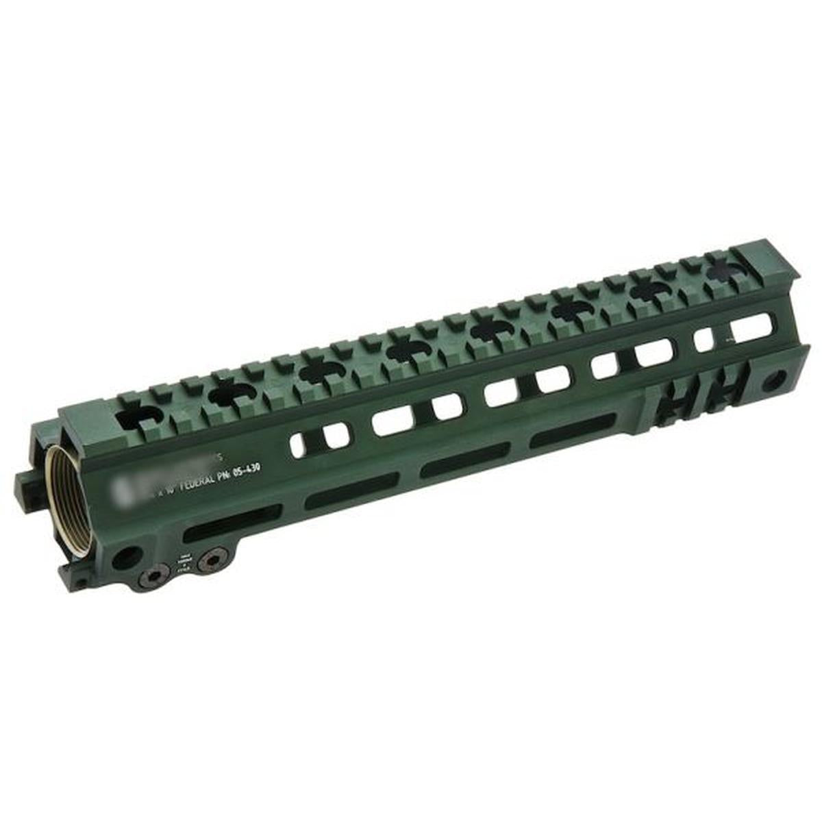 Z-PARTS MK4 レール (アルミニウム、10 インチ バレルナット付き) 東京マルイ M4 MWS GBBR エアガン用 - OD グリーン-AIRSOFT GOGO エアガン・サバゲー用品通販