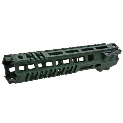 Z-PARTS MK4 レール (アルミニウム、10 インチ バレルナット付き) 東京マルイ M4 MWS GBBR エアガン用 - OD グリーン-AIRSOFT GOGO エアガン・サバゲー用品通販