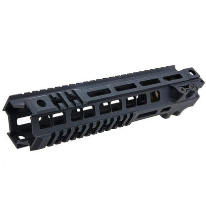 Z-PARTS MK4 レール (アルミニウム、バレルナット付き 10 インチ) GHK M4 GBBR エアガン用 - ブラック-AIRSOFT GOGO エアガン・サバゲー用品通販
