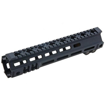Z-PARTS MK4 レール (アルミニウム、バレルナット付き 10 インチ) GHK M4 GBBR エアガン用 - ブラック-AIRSOFT GOGO エアガン・サバゲー用品通販