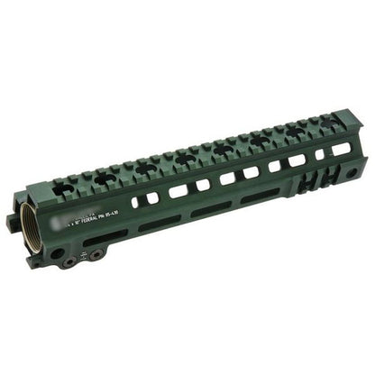 Z-PARTS MK4 レール (アルミニウム、バレルナット付き 10 インチ) GHK M4 GBBR エアガン用 - OD グリーン-AIRSOFT GOGO エアガン・サバゲー用品通販
