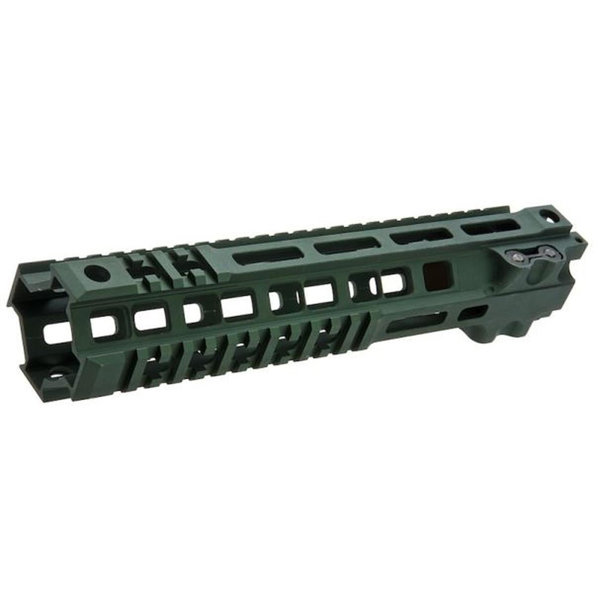 Z-PARTS MK4 レール (アルミニウム、バレルナット付き 10 インチ) GHK M4 GBBR エアガン用 - OD グリーン-AIRSOFT GOGO エアガン・サバゲー用品通販