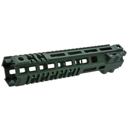 Z-PARTS MK4 レール (アルミニウム、バレルナット付き 10 インチ) GHK M4 GBBR エアガン用 - OD グリーン-AIRSOFT GOGO エアガン・サバゲー用品通販