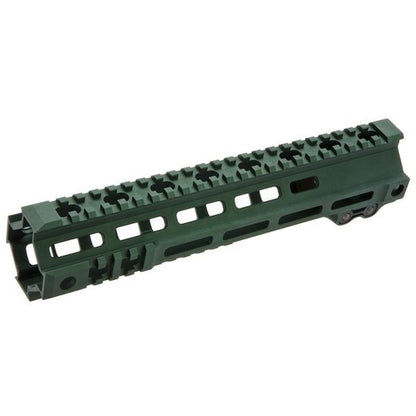 Z-PARTS MK4 レール (アルミニウム、バレルナット付き 10 インチ) GHK M4 GBBR エアガン用 - OD グリーン-AIRSOFT GOGO エアガン・サバゲー用品通販