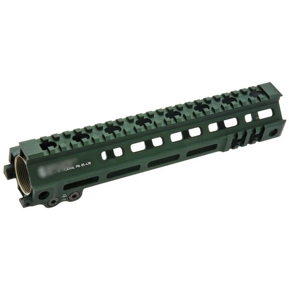 Z-PARTS MK4 レール (アルミニウム、バレルナット付き 10 インチ) VFC M4 GBBR エアソフト用 - OD グリーン-AIRSOFT GOGO エアガン・サバゲー用品通販