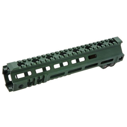 Z-PARTS MK4 レール (アルミニウム、バレルナット付き 10 インチ) VFC M4 GBBR エアソフト用 - OD グリーン-AIRSOFT GOGO エアガン・サバゲー用品通販