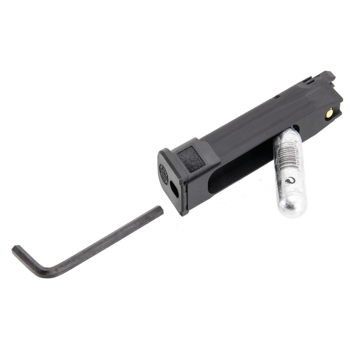 25連 Co2マガジン SIG AIR Porforce P320 M17 / M18 対応 (黒)-AIRSOFT GOGO エアガン・サバゲー用品通販
