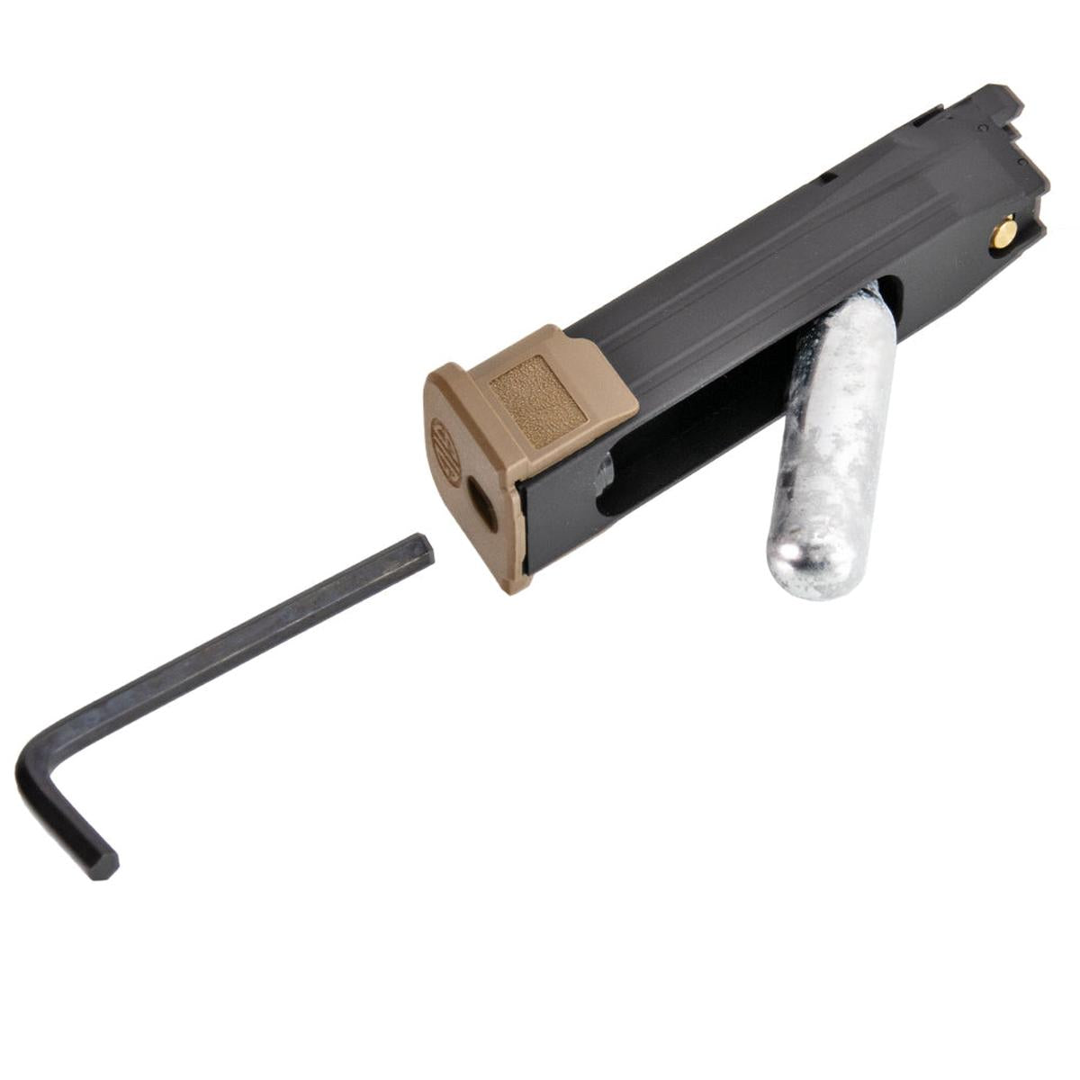 25連 Co2マガジン SIG AIR Porforce P320 M17 M18 対応 (Dark Earth)-AIRSOFT GOGO エアガン・サバゲー用品通販