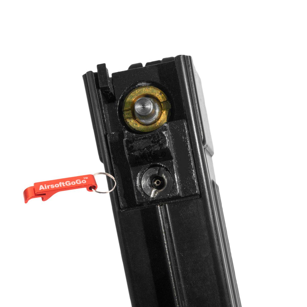 40連ガスマガジン GHK AKMシリーズガスブローバック対応 【ホルダー付】-AIRSOFT GOGO エアガン・サバゲー用品通販