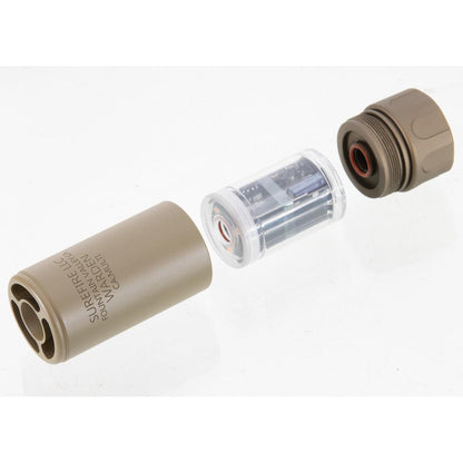 5KU 14mm CCW スピット ファイアトレーサー ブラスト ディフューザー (4Pフラッシュハイダー付き）-AIRSOFT GOGO エアガン・サバゲー用品通販