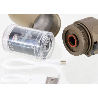 5KU 14mm CCW スピット ファイアトレーサー ブラスト ディフューザー (4Pフラッシュハイダー付き）-AIRSOFT GOGO エアガン・サバゲー用品通販