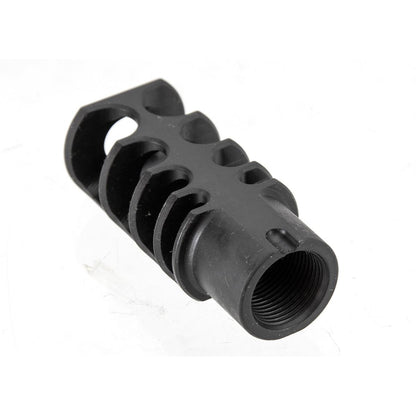 5KU RRD-4CAKスタイル 14mm CCW マズルデバイスフラッシュハイダー(ブラック)-AIRSOFT GOGO エアガン・サバゲー用品通販