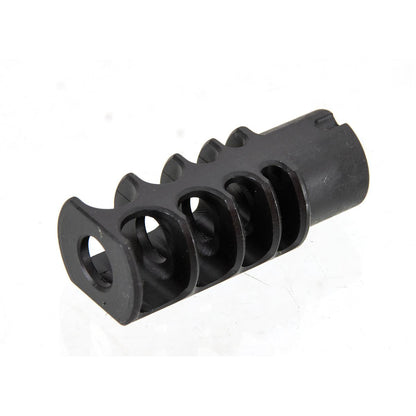 5KU RRD-4CAKスタイル 14mm CCW マズルデバイスフラッシュハイダー(ブラック)-AIRSOFT GOGO エアガン・サバゲー用品通販