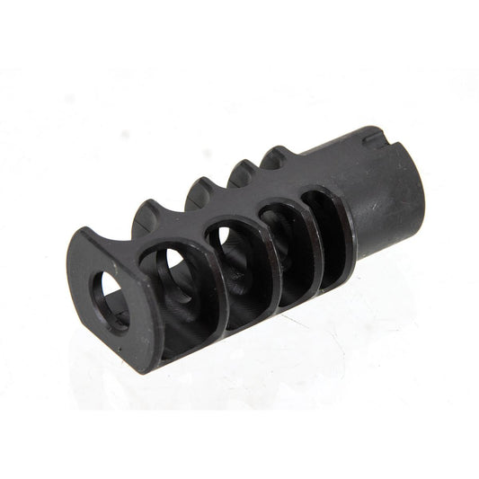 5KU RRD-4CAKスタイル 14mm CCW マズルデバイスフラッシュハイダー(ブラック)-AIRSOFT GOGO エアガン・サバゲー用品通販