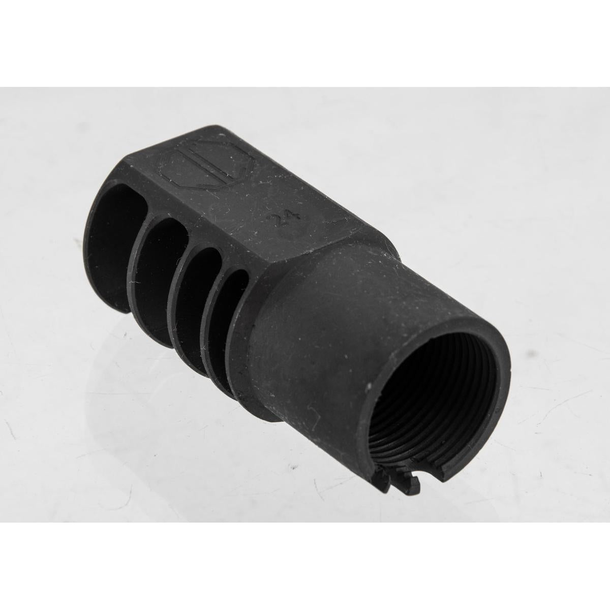 5KU RRD-4CAKスタイル 24mm CW マズルデバイスフラッシュハイダー(ブラック)-AIRSOFT GOGO エアガン・サバゲー用品通販