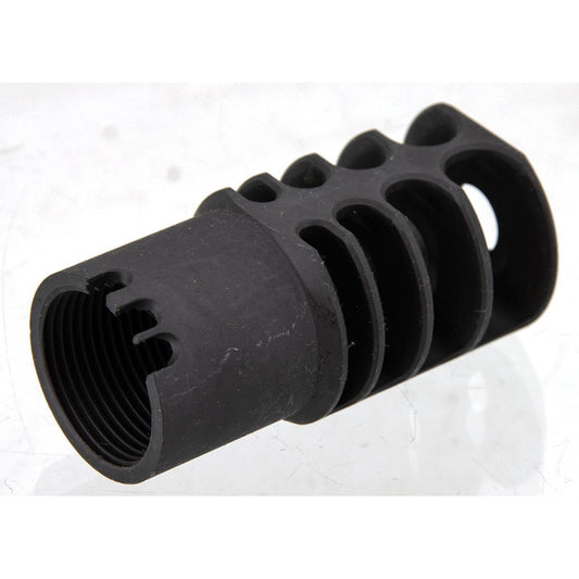 5KU RRD-4CAKスタイル 24mm CW マズルデバイスフラッシュハイダー(ブラック)-AIRSOFT GOGO エアガン・サバゲー用品通販