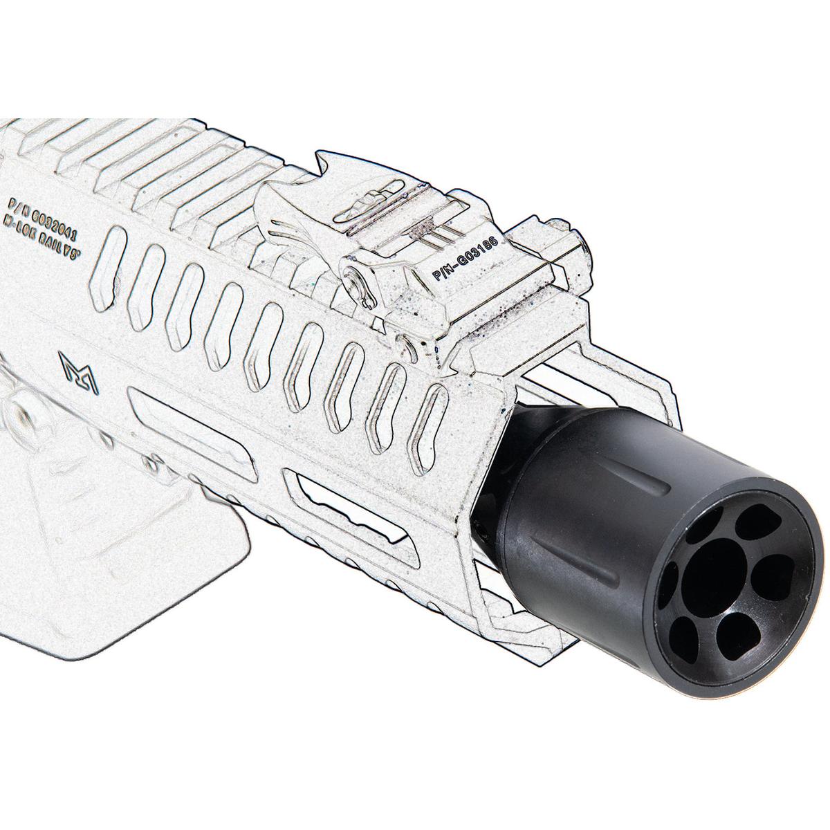 5KU SL -14mm CCW反時計回り 補償器 AEG電動ガン GBBRガスブローバックライフル専用-AIRSOFT GOGO エアガン・サバゲー用品通販