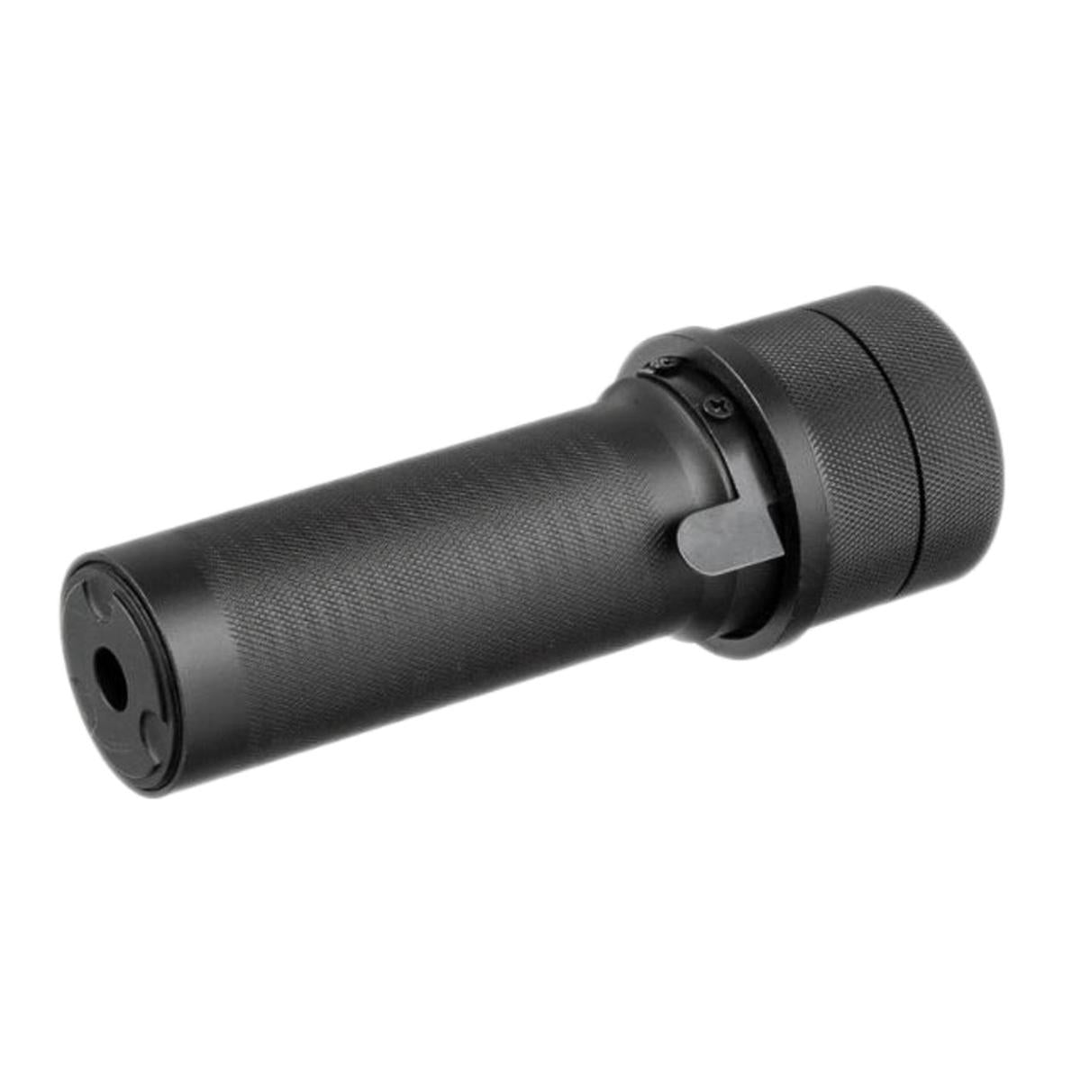 5KU スピットファイアトレーサー付きPBS-1ミニサプレッサー（24mm CW） LCT / GHK AK AEG / GBBガスブローバック専用-ブラック-AIRSOFT GOGO エアガン・サバゲー用品通販