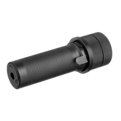 5KU スピットファイアトレーサー付きPBS-1ミニサプレッサー（24mm CW） LCT / GHK AK AEG / GBBガスブローバック専用-ブラック-AIRSOFT GOGO エアガン・サバゲー用品通販