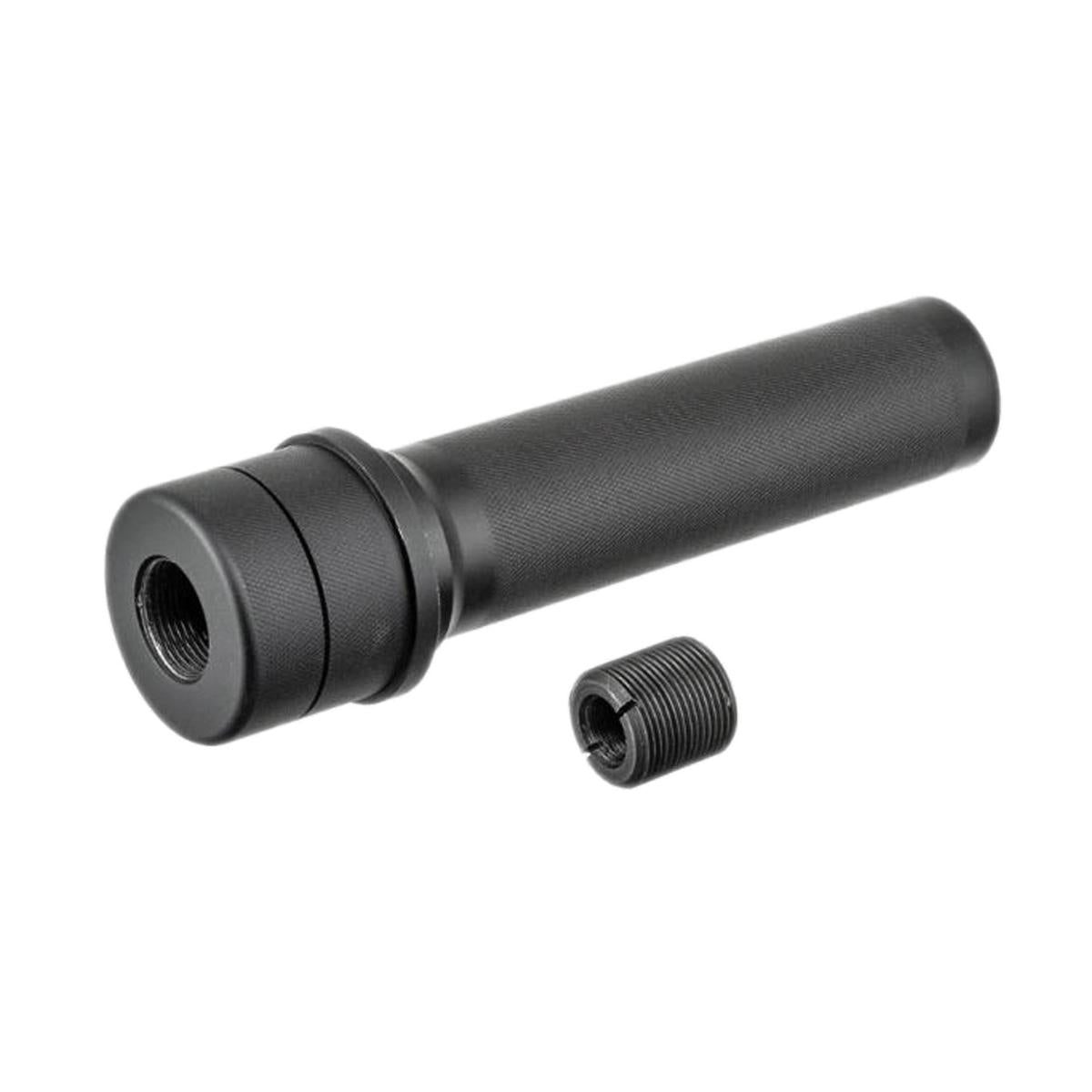 5KU スピットファイアトレーサー付きPBS-1サプレッサー（24mm CW） LCT / GHK AK AEG / GBBガスブローバック専用-ブラック-AIRSOFT GOGO エアガン・サバゲー用品通販