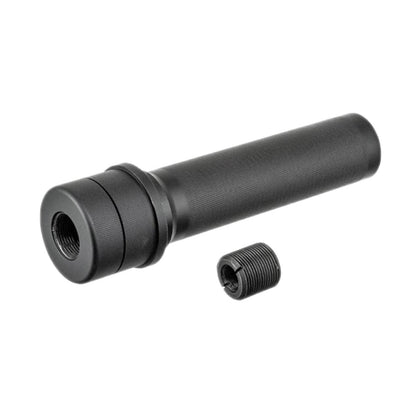5KU スピットファイアトレーサー付きPBS-1サプレッサー（24mm CW） LCT / GHK AK AEG / GBBガスブローバック専用-ブラック-AIRSOFT GOGO エアガン・サバゲー用品通販