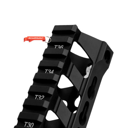9インチ RWA Fortis SWITCH 556 キーモッドレイルシステム ブラックカラー 電動ガンM4シリーズ対応-AIRSOFT GOGO エアガン・サバゲー用品通販