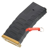 APS U-Mag 300 rounds magazine compatible with APS/ASR/UAR M4 series (Gold)