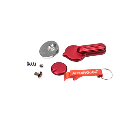 APS selector lever set for electric gun M4/M16 (red)